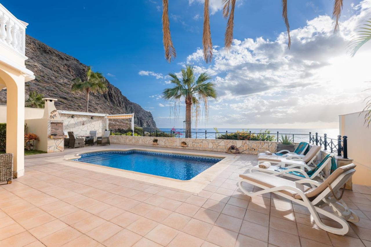 Villa Faya On The First Ocean Line With New Heated Pool ลอส กริสเตียนอส ภายนอก รูปภาพ